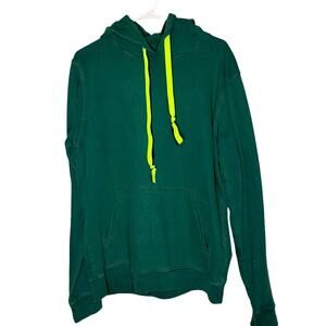 Outerknown Organic Cotton Men's Hoodie Sweatshirt Pullover Green Small